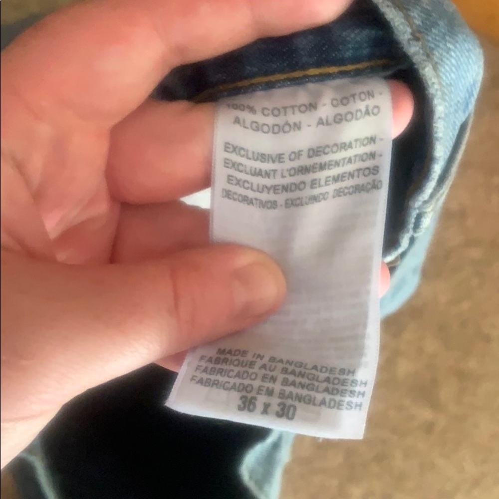 Men’s Levi 36X30 Regular Jeans - NWOT - Picture 5 of 5